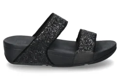 Discount Pantolette LULU GLITTER SLIDES- black glitter/schwarz Damen Pantoletten