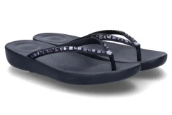 Clearance Zehentrenner IQUSHION MULTI-CRYSTAL ERGOMOMIC- midnight navy/dunkelblau Damen Pantoletten