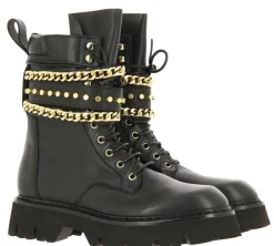 Best Combat-Boots GLOVE NERO ORO Damen Stiefel | Stiefeletten