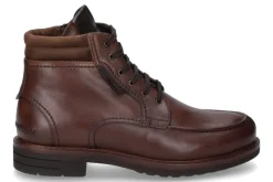 Best Boots gefüttert VITELLO KING COGNAC Herren Stiefeletten / Stiefel | Warmgefüttert
