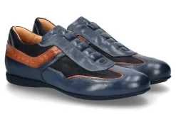 Discount Slip On FOULARD BLU NABUK NAVY INDIO SIENA Herren Sneakers | Slippers