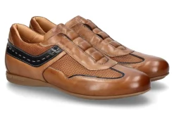 Clearance Slip On FOULARD MARRONE NABUK MARRONE INDIO BLU Herren Sneakers | Slippers