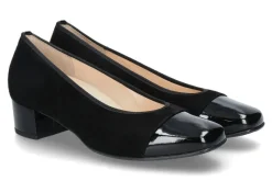 Discount Pumps EVELYN SAMTKID LEDER- schwarz Damen Pumps