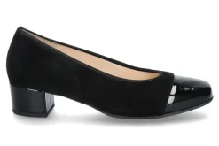 Discount Pumps EVELYN SAMTKID LEDER- schwarz Damen Pumps