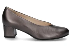 Best Pumps FLORENZ H-WEITE PEARL LEDER DARKBROWN Damen Pumps
