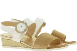 Hot Sandale GARDA H VARIO DORELACK WHITE CREAM Damen Sandalen