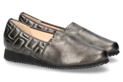 Clearance Slipper PIACENZA G-WEITE PEARLSTRETCH SYNTHETIK DARKBROW Damen Slipper