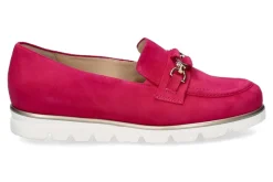 Discount Slipper PISA WEITE G SAMTZIEGE- pink Damen Slipper