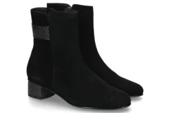 Sale Stiefelette SIENA SAMTKID-LEDER- schwarz/multi Damen Stiefel | Stiefeletten