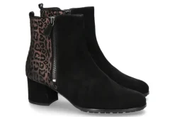 Sale Stiefelette TURIN SAMTZIEGE SCHWARZ BRONCE (37½) Damen Stiefel | Stiefeletten