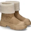 Clearance Boots gefüttert H619 CREMA BISCOTTO Damen Stiefel | Stiefeletten