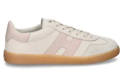 Hot Damen- Sneaker COOL ALLACCIATO- beige/rosa Damen Sneaker