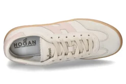 Hot Damen- Sneaker COOL ALLACCIATO- beige/rosa Damen Sneaker