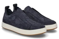 New Herren- Slip On Sneaker LOGO 19S- blu/dunkelblau Herren Sneakers