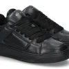 Best Herren- Sneaker ALLACCIATO LEATHER- nero/schwarz Herren Sneakers
