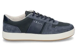 Outlet Herren- Sneaker ALLACCIATO FASCIA LOGO- blau Herren Sneakers