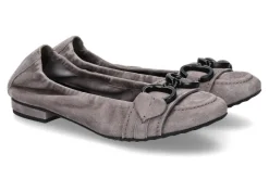 Clearance Kennel & Schmenger Ballerina MALU STONE BLACK Damen Ballerinas