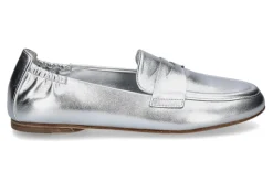 Best Kennel & Schmenger Loafer BILLY NAPPA- silver Damen Slipper