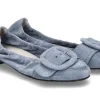 Clearance Ballerina MALU SUEDE- cielo/blau Damen Ballerinas