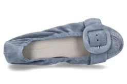 Clearance Ballerina MALU SUEDE- cielo/blau Damen Ballerinas