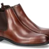 Best Herren- Chelsea Boot FAUSTO BALSAR TAMP.- dunkelbraun Herren Stiefeletten / Stiefel