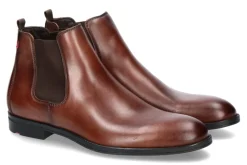 Best Herren- Chelsea Boot FAUSTO BALSAR TAMP.- dunkelbraun Herren Stiefeletten / Stiefel