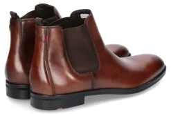 Best Herren- Chelsea Boot FAUSTO BALSAR TAMP.- dunkelbraun Herren Stiefeletten / Stiefel