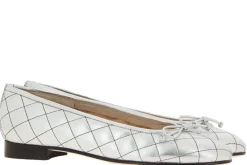Fashion Ballerina MEFY LAMINATO ARGENTO Damen Ballerinas