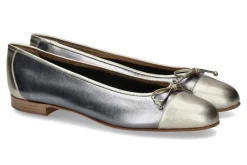 Discount Ballerina MOLLY LAMINATO ACCIAIO Damen Ballerinas