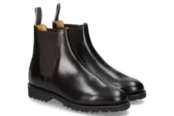 Best Chelsea Boot gefüttert VINTAGE PULLUP MOCCA Damen Stiefel | Stiefeletten