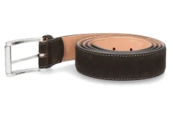 Hot Herren-Gürtel CHINO VELOURS- mocca/ dunkelbraun Damen Gürtel | Gürtel