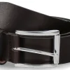 Hot Herren-Riemengürtel SATTELLEDER- dunkelbraun Damen Gürtel | Gürtel