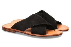 Clearance Pantolette MAGHREBINER VELOURS UMBRA RIND (42) Herren Offene Schuhe