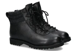 Sale Schnürstiefelette gefüttert GEBRIGSJÄGER COUNTRY BLACK Herren Warmgefüttert