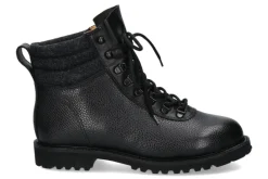 Sale Schnürstiefelette gefüttert GEBRIGSJÄGER COUNTRY BLACK Herren Warmgefüttert