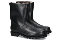 Clearance Stiefel gefüttert ARLBERGER JUCHTENLEDER SCHWARZ Herren Stiefeletten / Stiefel | Warmgefüttert