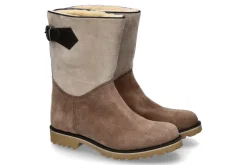 Best Stiefel gefüttert SENNERIN VELOUR TABAC Damen Stiefel | Warmfutter