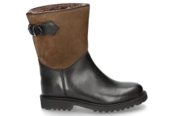 Best Stiefel gefüttert SENNERIN JUCHTENLEDER- mocca/ safari Damen Warmfutter