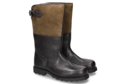 Hot Stiefel MARONIBRATER BISON- dunkelbraun/ grün Herren Stiefeletten / Stiefel | Warmgefüttert