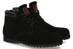 Best Stiefelette gefüttert GRINZINGER VELOURS BLACK (44) Herren Stiefeletten / Stiefel | Warmgefüttert