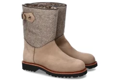 Best Stiefelette gefüttert SENNERIN NUBUK LODEN- taupe/ grau Damen Stiefel | Stiefeletten