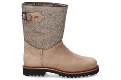 Best Stiefelette gefüttert SENNERIN NUBUK LODEN- taupe/ grau Damen Stiefel | Stiefeletten