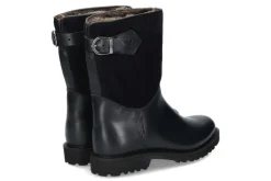 Sale Stiefelette gefüttert SENNERIN VELOURS- blau Damen Stiefel | Stiefeletten