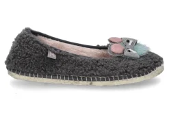 New Hausschuh ARYA10 GRIS (40) Damen Hausschuhe | Warmfutter