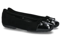 Best Ballerina PIUMA NERO CAMOSCIO NERO (39) Damen Ballerinas