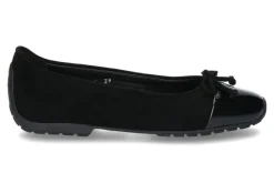 Best Ballerina PIUMA NERO CAMOSCIO NERO (39) Damen Ballerinas
