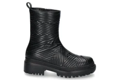 Best Bootie gefüttert ECONAPPA NERO- schwarz Damen Warmfutter
