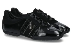 Fashion Sneaker gefüttert CLAUDIA LACK SWAROVSKI Damen Schnürschuhe | Warmfutter