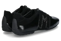 Fashion Sneaker gefüttert CLAUDIA LACK SWAROVSKI Damen Schnürschuhe | Warmfutter