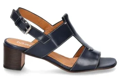 Discount Sandalette LEATHER BLUE (38) Damen Sandalen